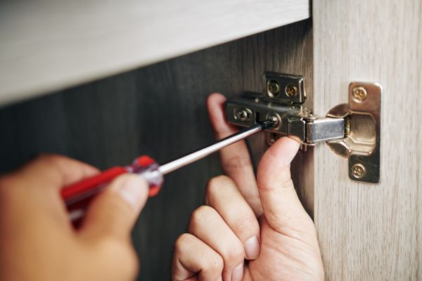 Cabinet Hinge Installation in Belton